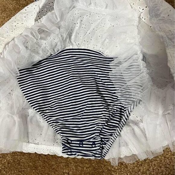 Little Me Baby Girls 12m Dress Short Sleeve - Picture 5 of 6